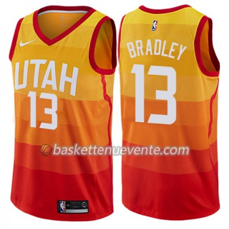 Maillot Basket Utah Jazz Tony Bradley 13 Nike City Edition Swingman - Homme
